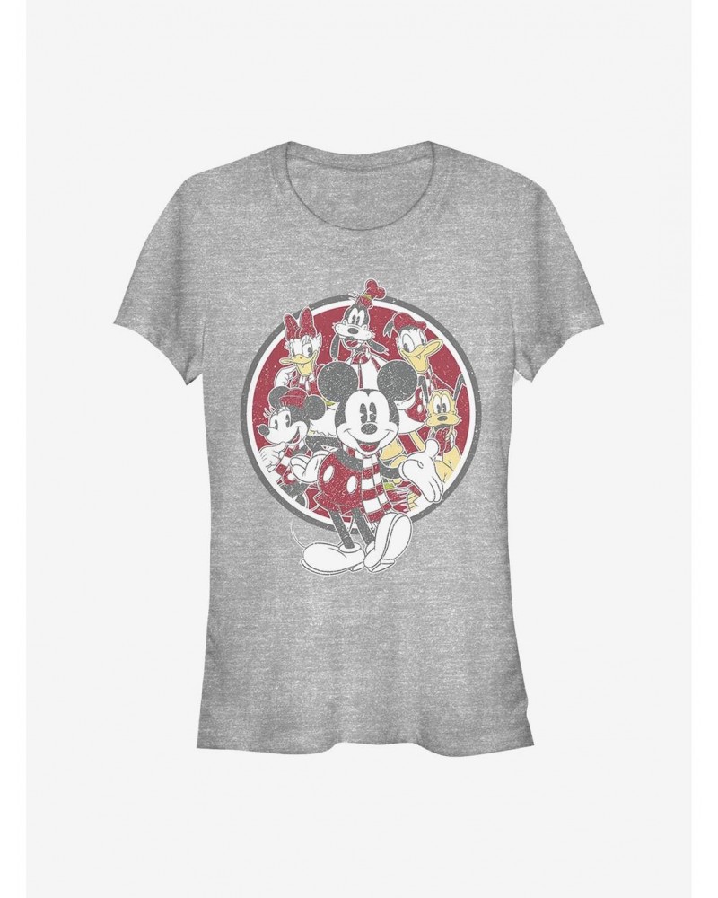 Disney Mickey Mouse Vintage Mickey Friends Girls T-Shirt $10.96 T-Shirts