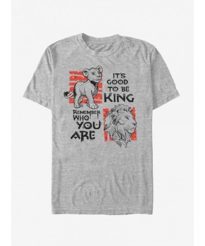 Disney The Lion King 2019 Simba Text T-Shirt $7.41 T-Shirts