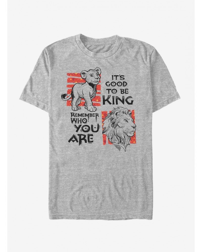 Disney The Lion King 2019 Simba Text T-Shirt $7.41 T-Shirts