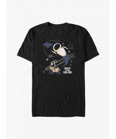 Disney Pixar Wall-E Retro Space Fun-tier T-Shirt $11.23 T-Shirts