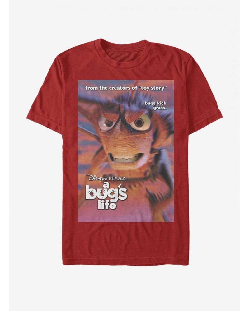 Disney Pixar A Bug's Life Hopper Poster T-Shirt $8.13 T-Shirts