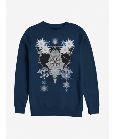 Disney Frozen Snowflake Boho Sweatshirt $17.34 Sweatshirts