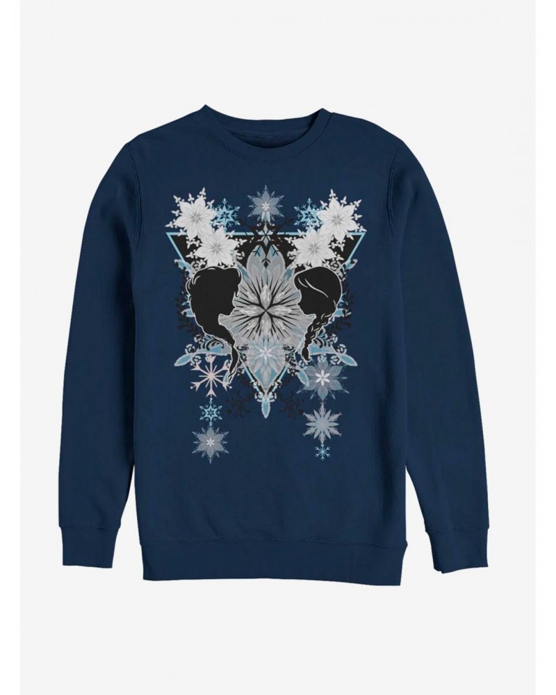 Disney Frozen Snowflake Boho Sweatshirt $17.34 Sweatshirts