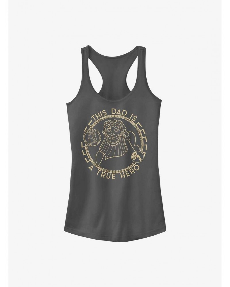 Disney Hercules True Hero Dad Zeus Girls Tank $9.46 Tanks