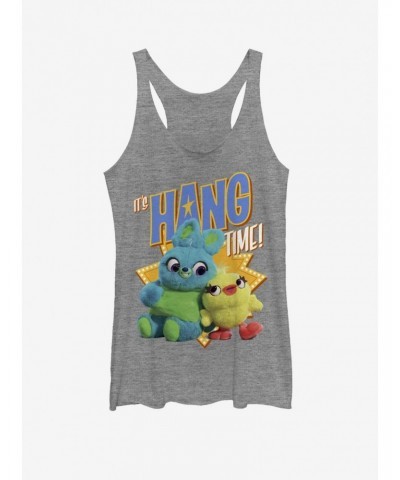 Disney Pixar Toy Story 4 Hang Time Girls Grey Heathered Tank Top $7.77 Tops