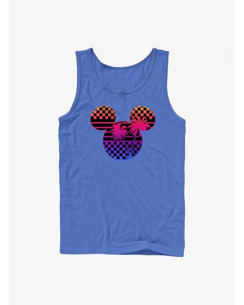 Disney Mickey Mouse Roadster Palm Mickey Tank Top $10.46 Tops