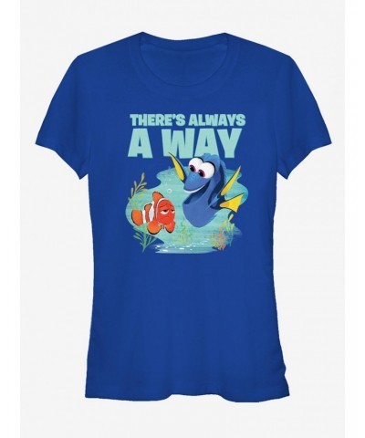 Disney Pixar Finding Nemo Always A Way Girls T-Shirt $10.46 T-Shirts