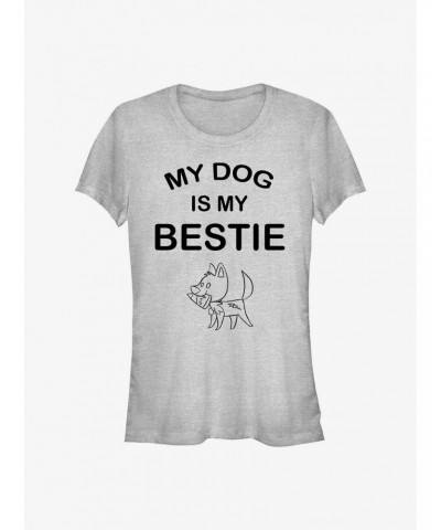 Disney Bolt Is My Bestie Girls T-Shirt $10.46 T-Shirts