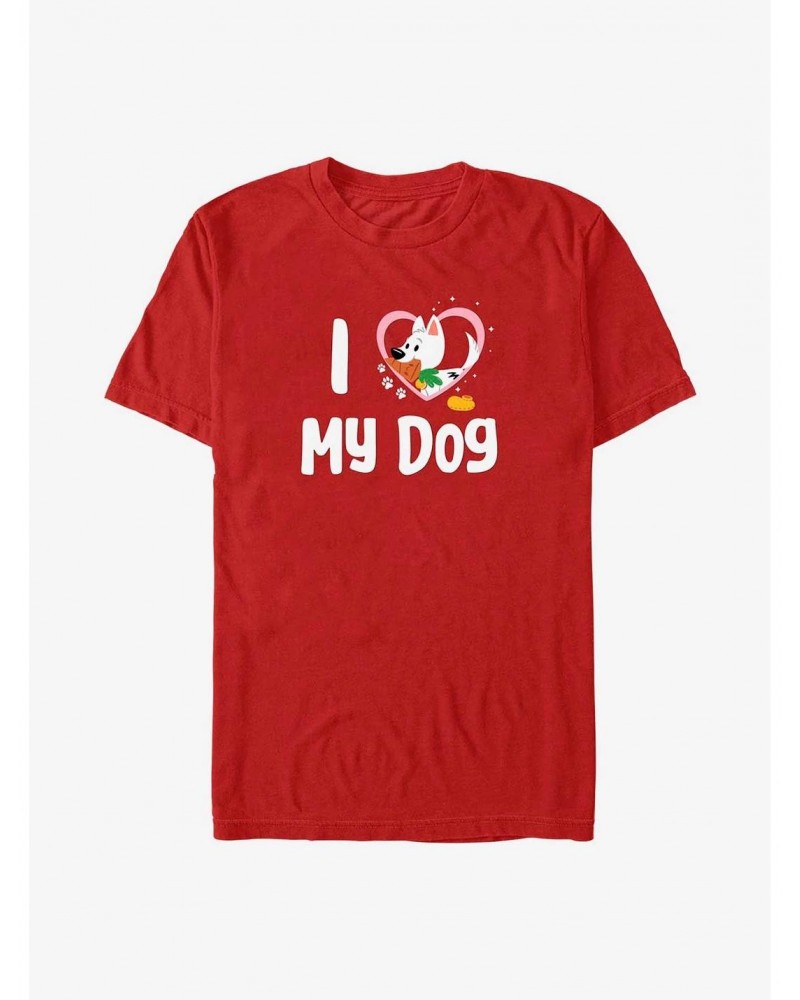 Disney Bolt Love My Dog T-Shirt $8.13 T-Shirts