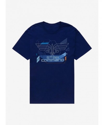 Disney Pixar Lightyear Star Command Logo T-Shirt $3.31 T-Shirts