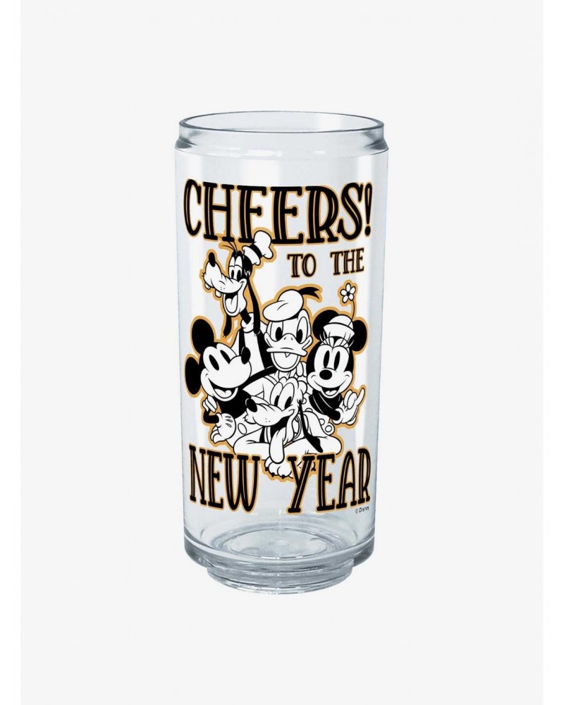 Disney Mickey Mouse Mickey & Friends Cheers To The New Year Can Cup $7.95 Cups