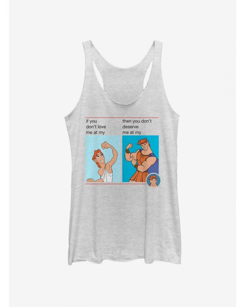 Disney Hercules Herc Meme Girls Tank $9.58 Tanks