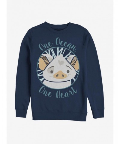 Disney Moana One Heart Sweatshirt $17.71 Sweatshirts