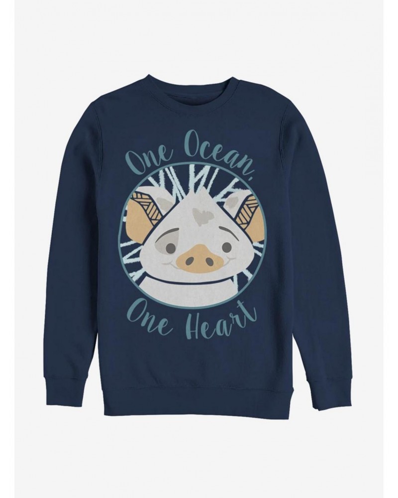 Disney Moana One Heart Sweatshirt $17.71 Sweatshirts