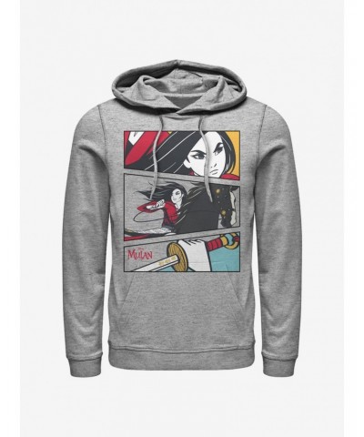 Disney Mulan Action Panels Hoodie $20.21 Hoodies