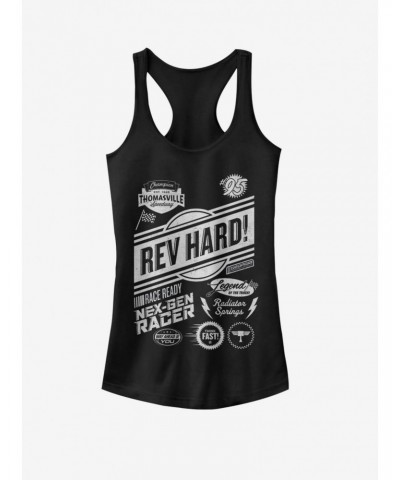 Disney Pixar Cars Rev Patch Girls Tank $11.70 Tanks