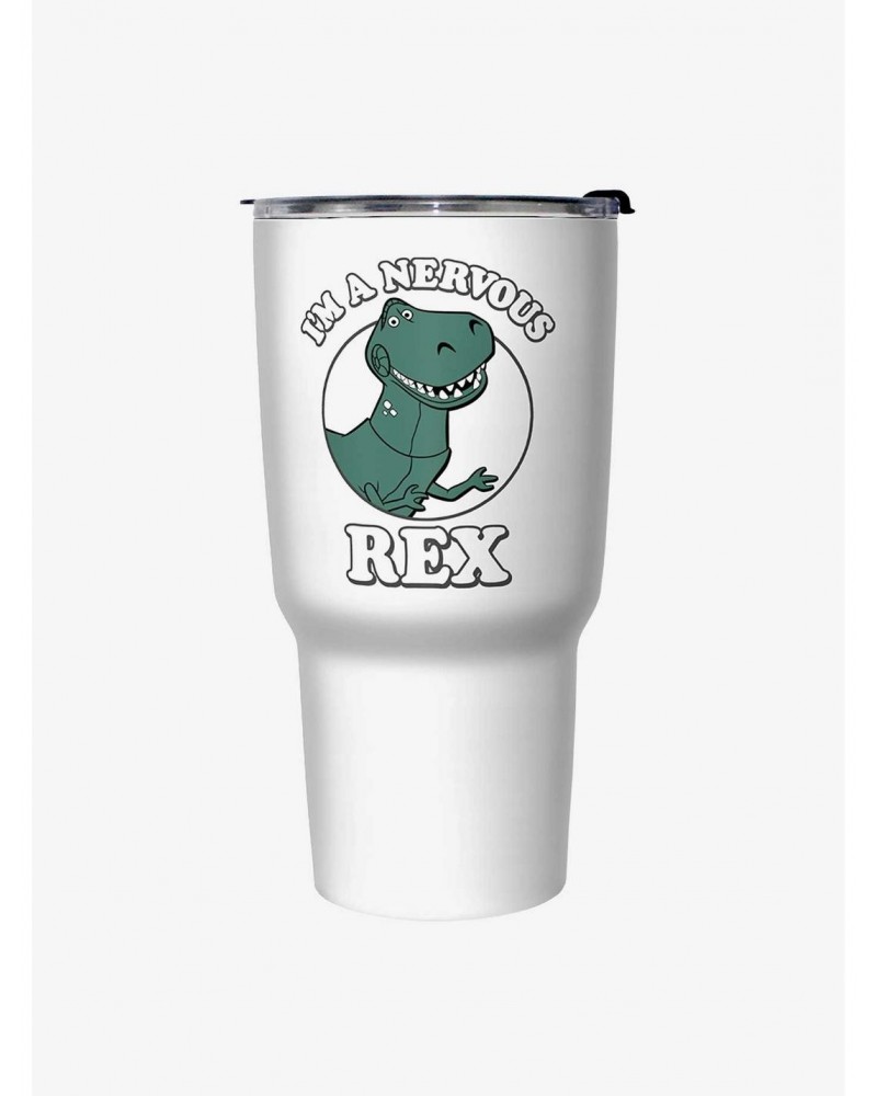 Disney Pixar Toy Story Nervous Rex Travel Mug $14.95 Mugs