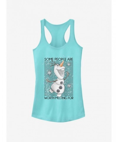 Disney Frozen Worth The Melt Girls Tank $7.47 Tanks