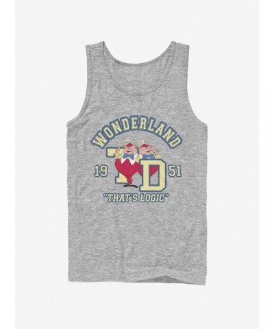 Disney Alice In Wonderland Tweedle Collegiate Tank $10.96 Tanks