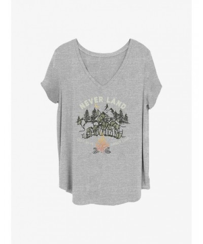 Disney Tinker Bell Camp Never Land Girls T-Shirt Plus Size $12.43 T-Shirts