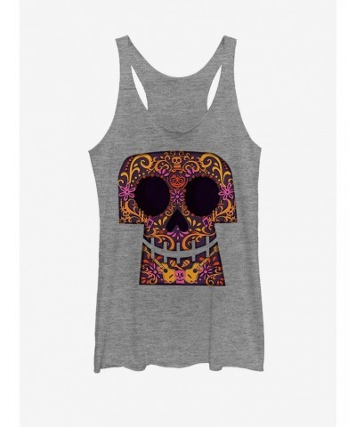 Disney Pixar Coco Sugar Skull Grin Girls Tank $11.91 Tanks