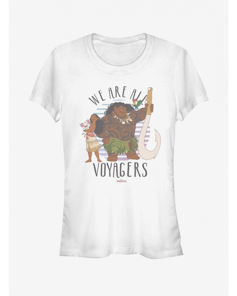 Disney Moana Voyagers Girls T-Shirt $7.72 T-Shirts