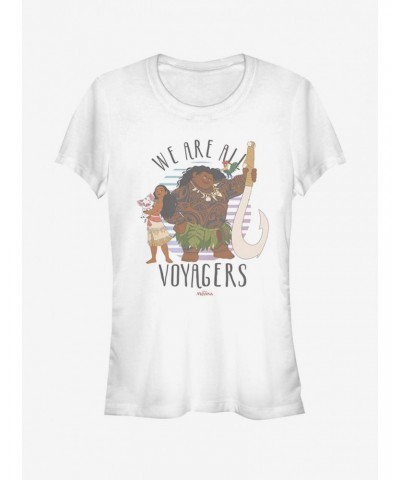 Disney Moana Voyagers Girls T-Shirt $7.72 T-Shirts