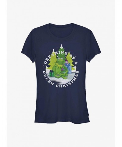 Disney The Muppets Green Christmas Girls T-Shirt $9.46 T-Shirts