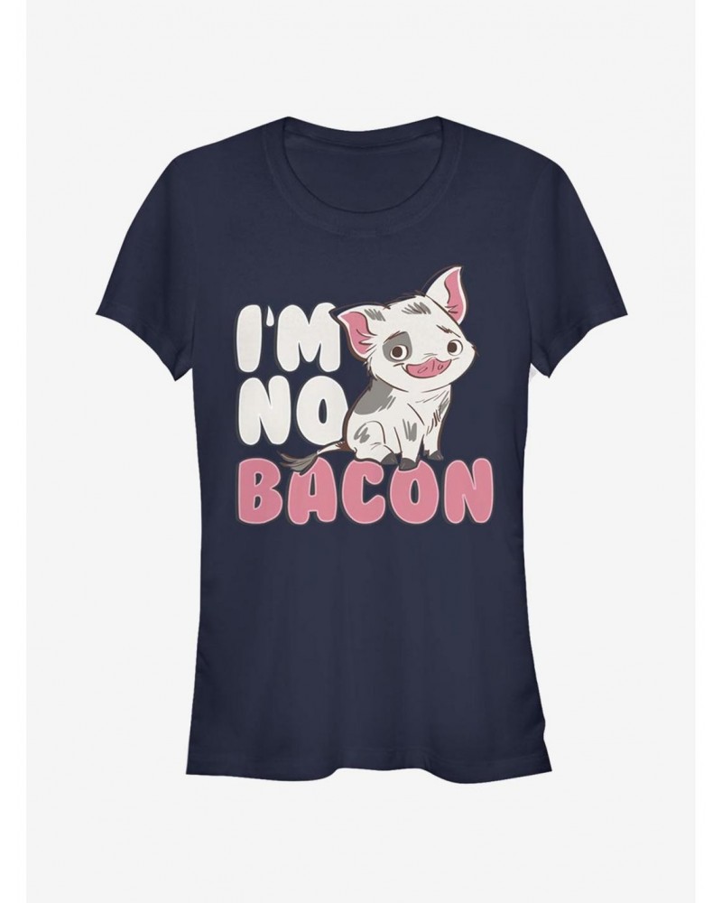 Disney Moana Not Bacon Girls T-Shirt $10.46 T-Shirts