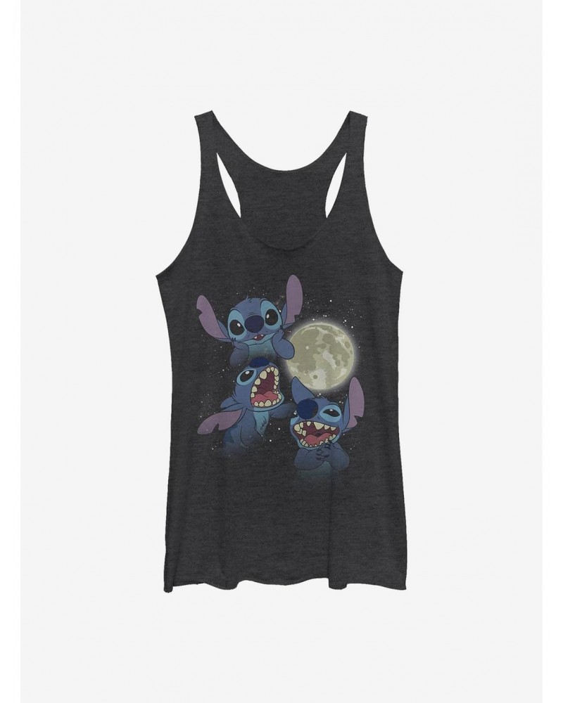 Disney Lilo & Stitch Three Stitch Moon Girls Tank $9.58 Tanks