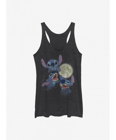 Disney Lilo & Stitch Three Stitch Moon Girls Tank $9.58 Tanks