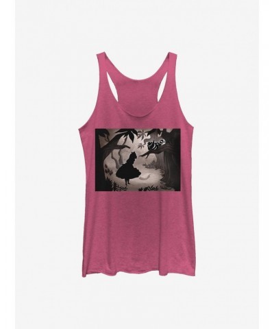 Disney Alice In Wonderland Alice Backlit Girls Tank $8.55 Tanks