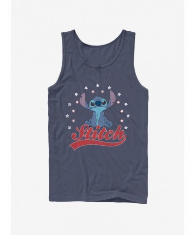 Disney Lilo & Stitch Stitch Americana Tank $8.96 Tanks