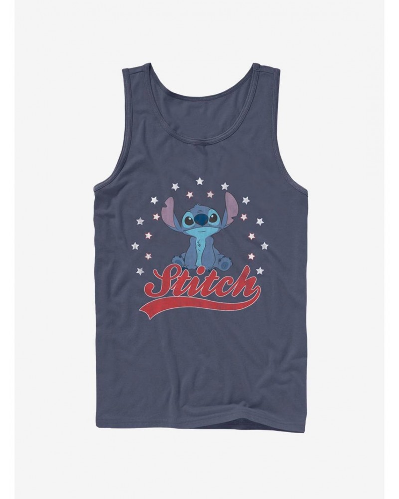 Disney Lilo & Stitch Stitch Americana Tank $8.96 Tanks