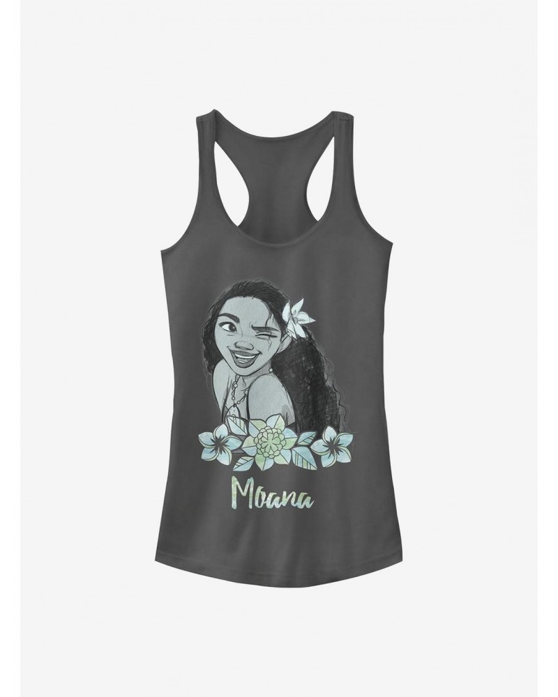 Disney Moana Happy Smile Girls Tank $11.45 Tanks