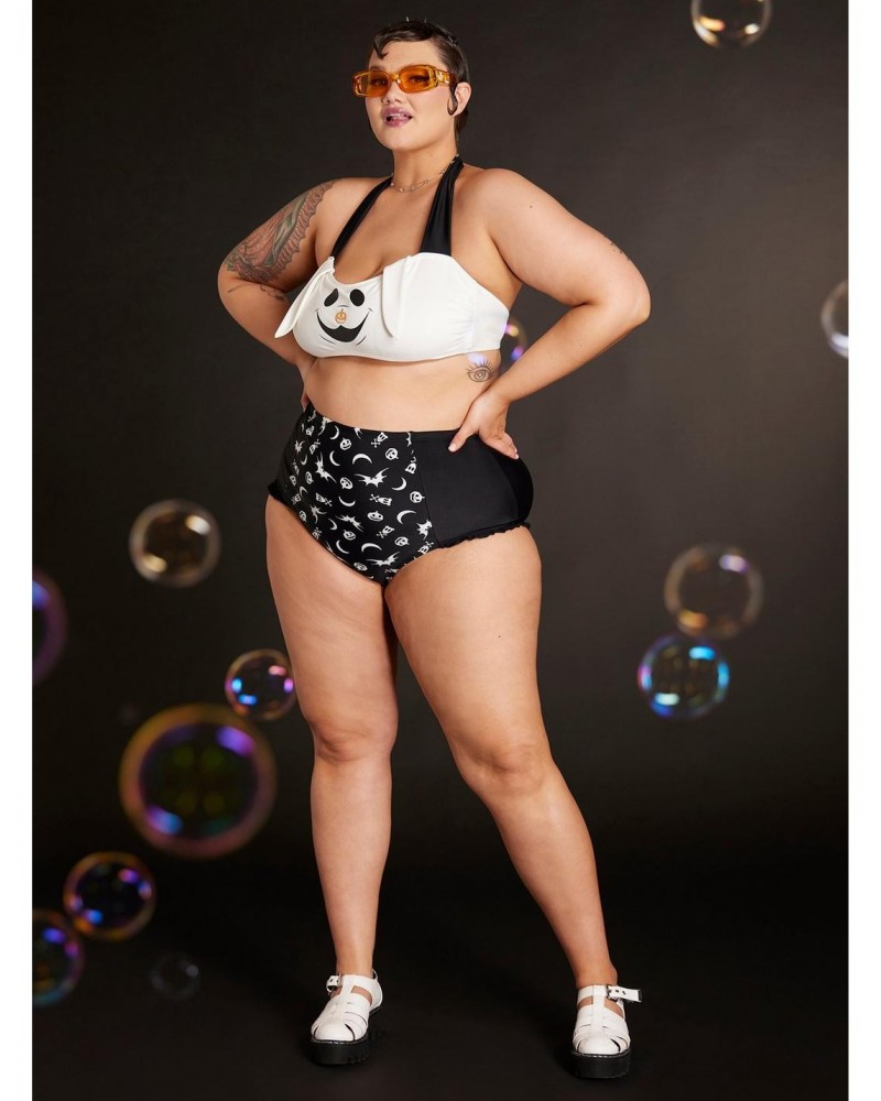 The Nightmare Before Christmas Zero Icons Swim Bottoms Plus Size $13.16 Bottoms