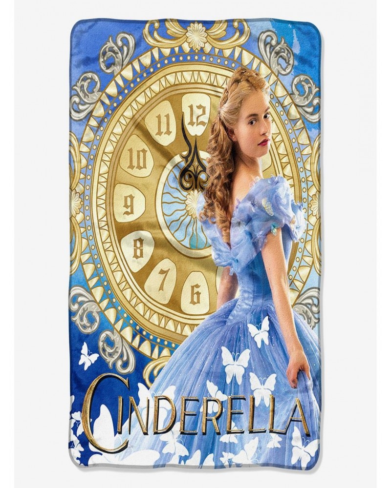 Disney Cinderella Clock Strikes Midnight Fleece $7.56 Fleeces