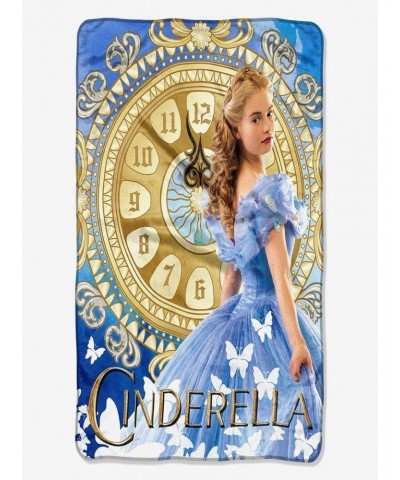 Disney Cinderella Clock Strikes Midnight Fleece $7.56 Fleeces