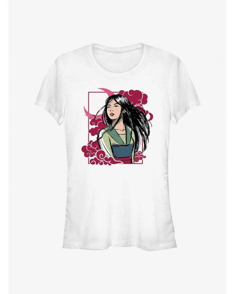 Disney Mulan Moon Art Girls T-Shirt $10.21 T-Shirts