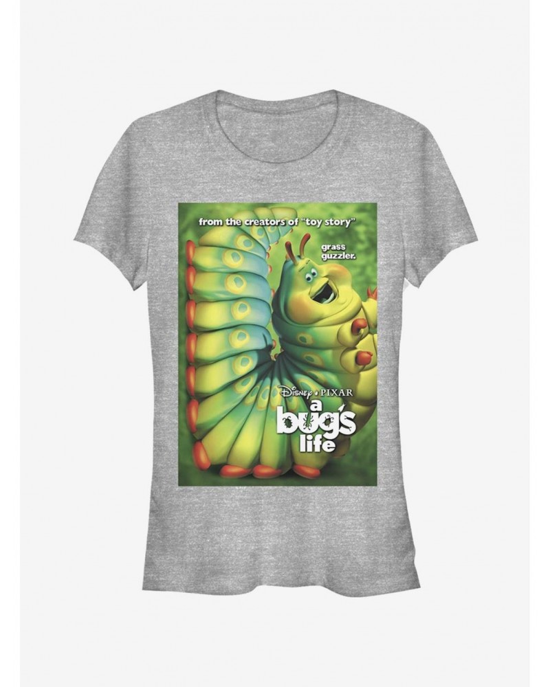 Disney Pixar A Bug's Life Catepillar Poster Girls T-Shirt $7.72 T-Shirts