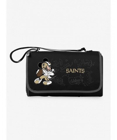 Disney Mickey Mouse NFL New Orleans Saints Outdoor Picnic Blanket $14.05 Blankets