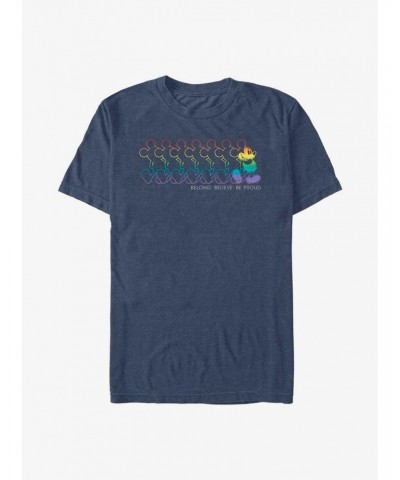 Disney Mickey Mouse Mickey Outline Pride T-Shirt $8.84 T-Shirts