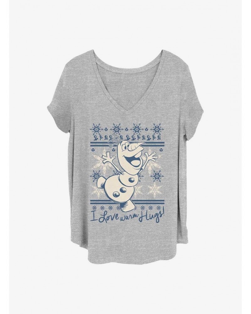 Disney Frozen Hooray Snow Girls T-Shirt Plus Size $10.69 T-Shirts