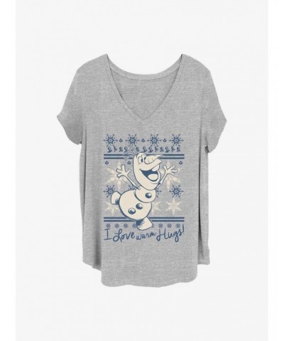 Disney Frozen Hooray Snow Girls T-Shirt Plus Size $10.69 T-Shirts