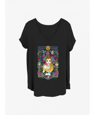 Disney Beauty and the Beast Belle Veau Girls T-Shirt Plus Size $10.12 T-Shirts