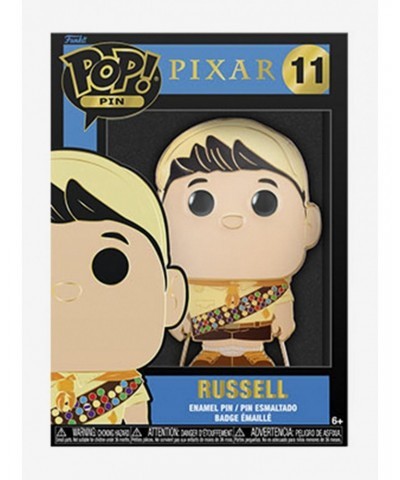 Funko Disney Pixar Up Pop! Russell Enamel Pin $6.84 Pins