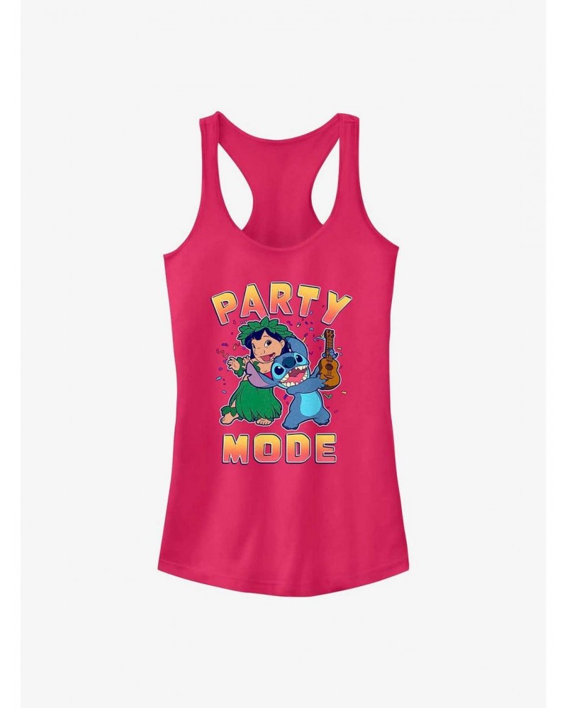 Disney Lilo & Stitch Party Mode Girls Tank $11.95 Tanks