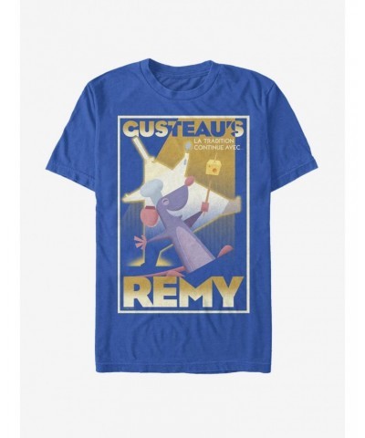 Disney Pixar Ratatouille Gusteaus La Remy Poster T-Shirt $9.80 T-Shirts