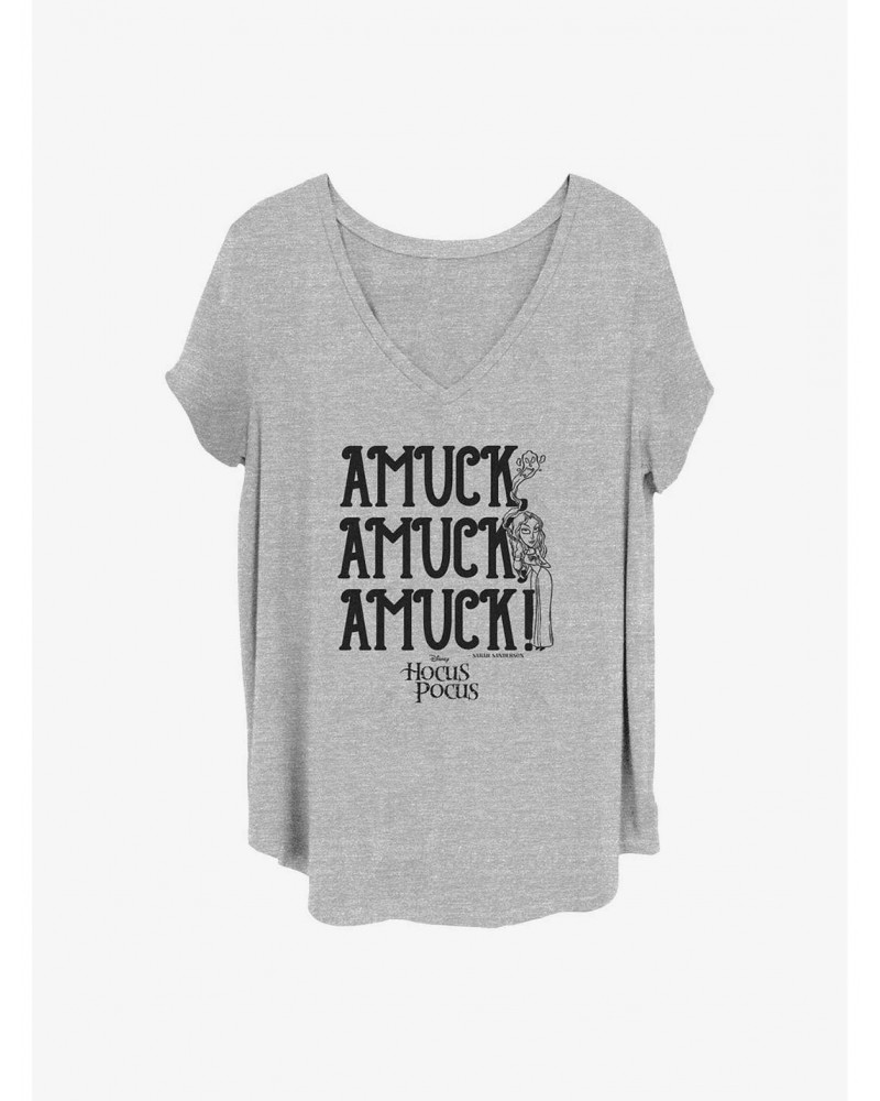 Disney Hocus Pocus Amuck Girls T-Shirt Plus Size $12.72 T-Shirts