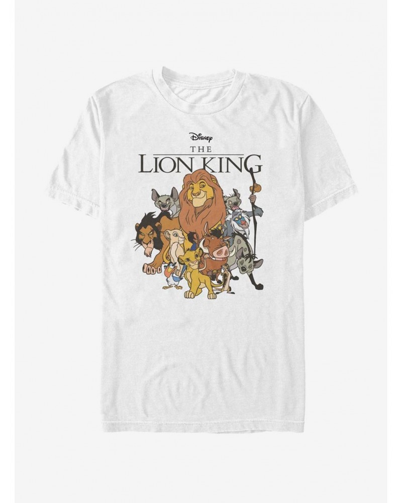 Disney The Lion King Lion King Group T-Shirt $8.60 T-Shirts